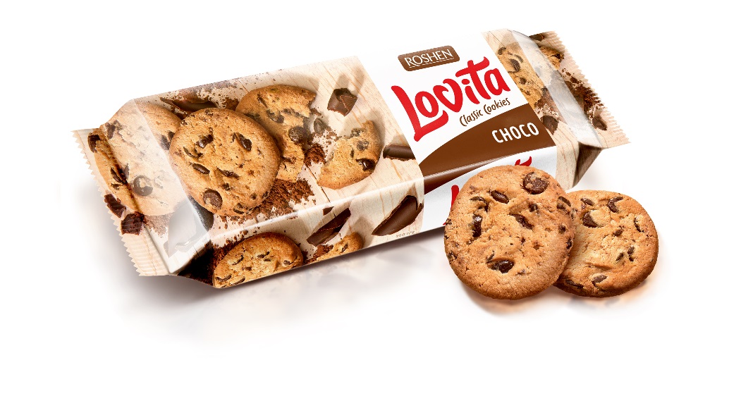 Ciasteczka "LOVITA" Czekoladowe,150g/16szt ROSHEN